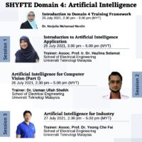 ToT Sessions in Universiti Teknologi Malaysia , 25-27 July 2021
